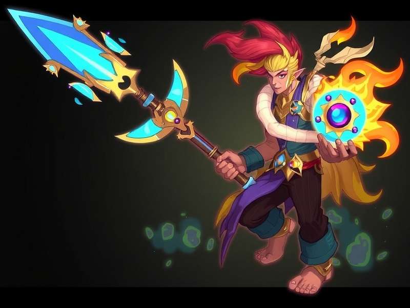 Blaze Bringer Begumpet Game Hero Character